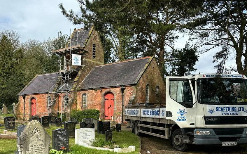 Church scaffolding