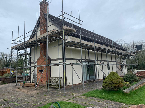 Scaffolding projects for listed and historic buildings 